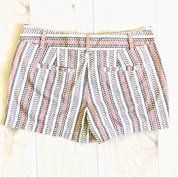 LOFT | Patterned Striped Shorts - Picture 3 of 5
